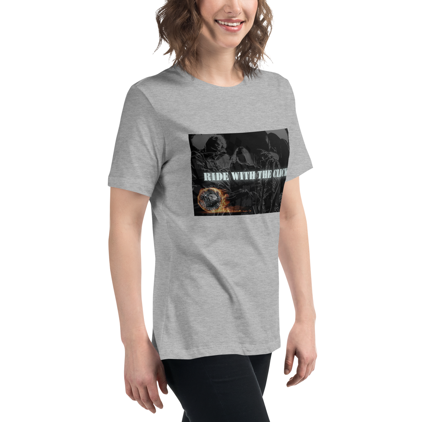 iLL Minds – Ride With The Click - Women's Relaxed T-Shirt | Hip-Hop & Streetwear Tee