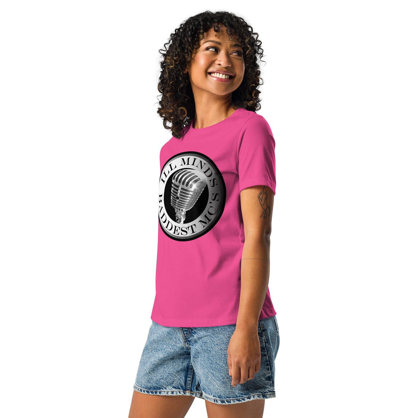 iLL Minds – Baddest MC’s - Women's Relaxed Fit T-Shirt | Hip-Hop & Rap Streetwear Tee
