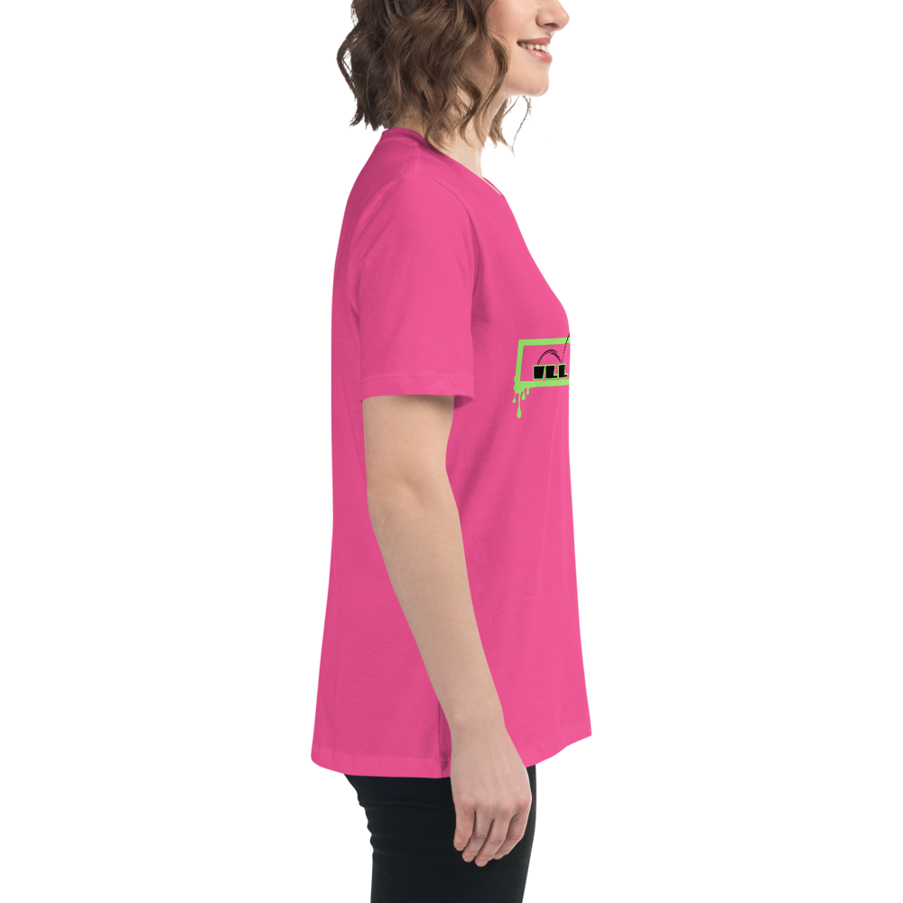 iLL Minds - iLL Eyes - Women's Relaxed Fit T-Shirt – Trendy Hip-Hop Streetwear Tee