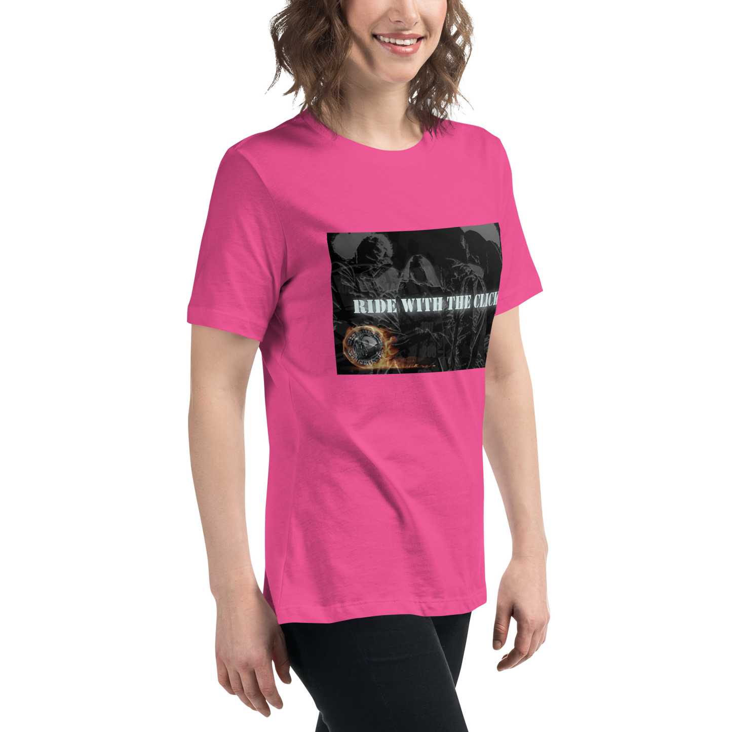 iLL Minds – Ride With The Click - Women's Relaxed T-Shirt | Hip-Hop & Streetwear Tee