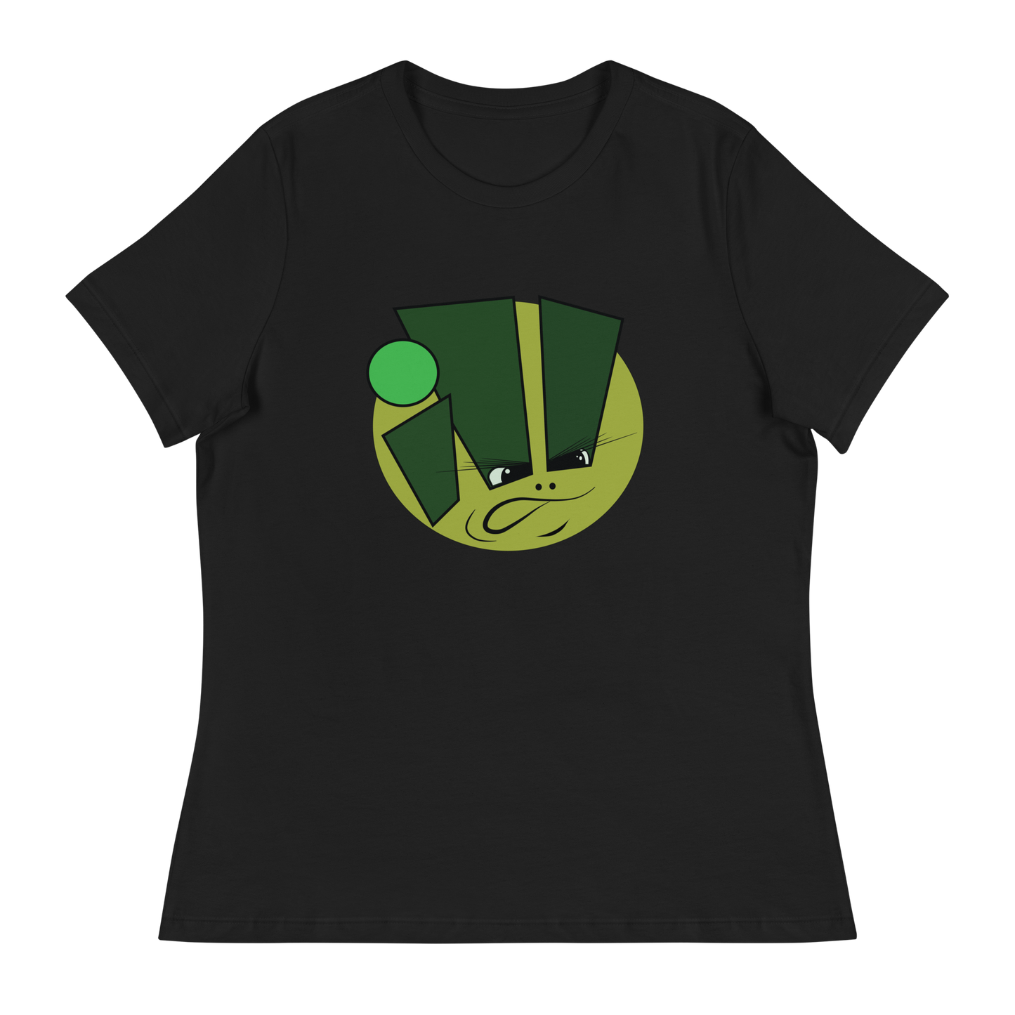 iLL Minds - iLL Face Women's Relaxed T-Shirt - Hip Hop & Rock Style - Soft Cotton Tee
