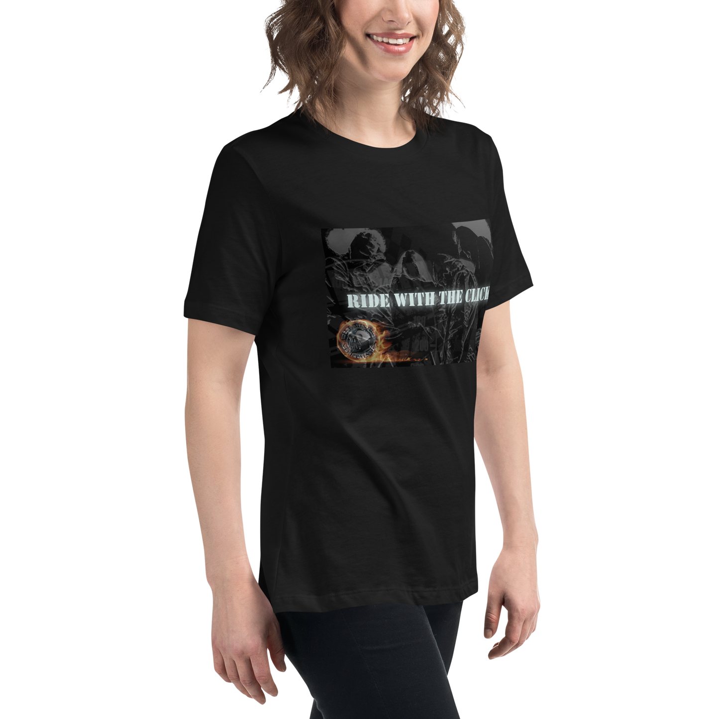 iLL Minds – Ride With The Click - Women's Relaxed T-Shirt | Hip-Hop & Streetwear Tee