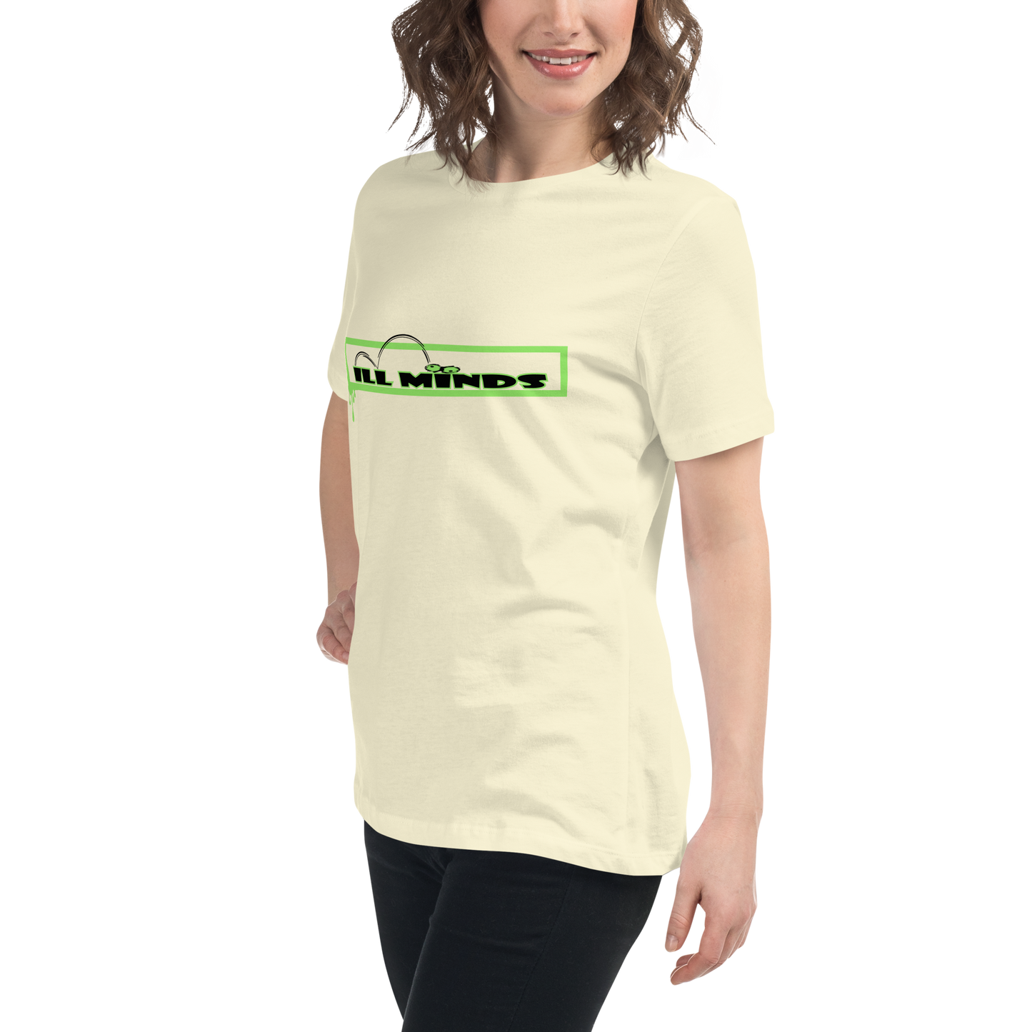 iLL Minds - iLL Eyes - Women's Relaxed Fit T-Shirt – Trendy Hip-Hop Streetwear Tee