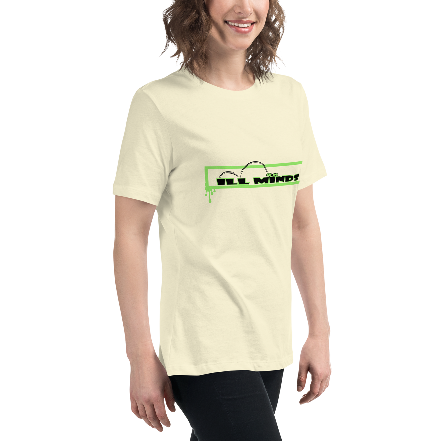 iLL Minds - iLL Eyes - Women's Relaxed Fit T-Shirt – Trendy Hip-Hop Streetwear Tee
