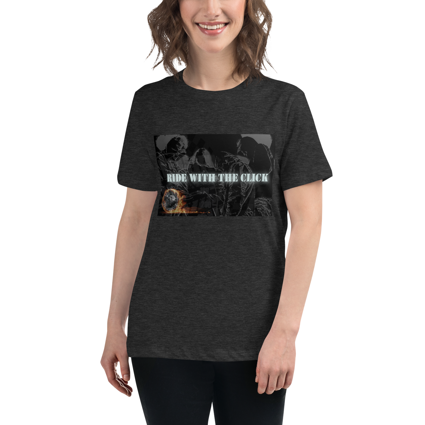 iLL Minds – Ride With The Click - Women's Relaxed T-Shirt | Hip-Hop & Streetwear Tee