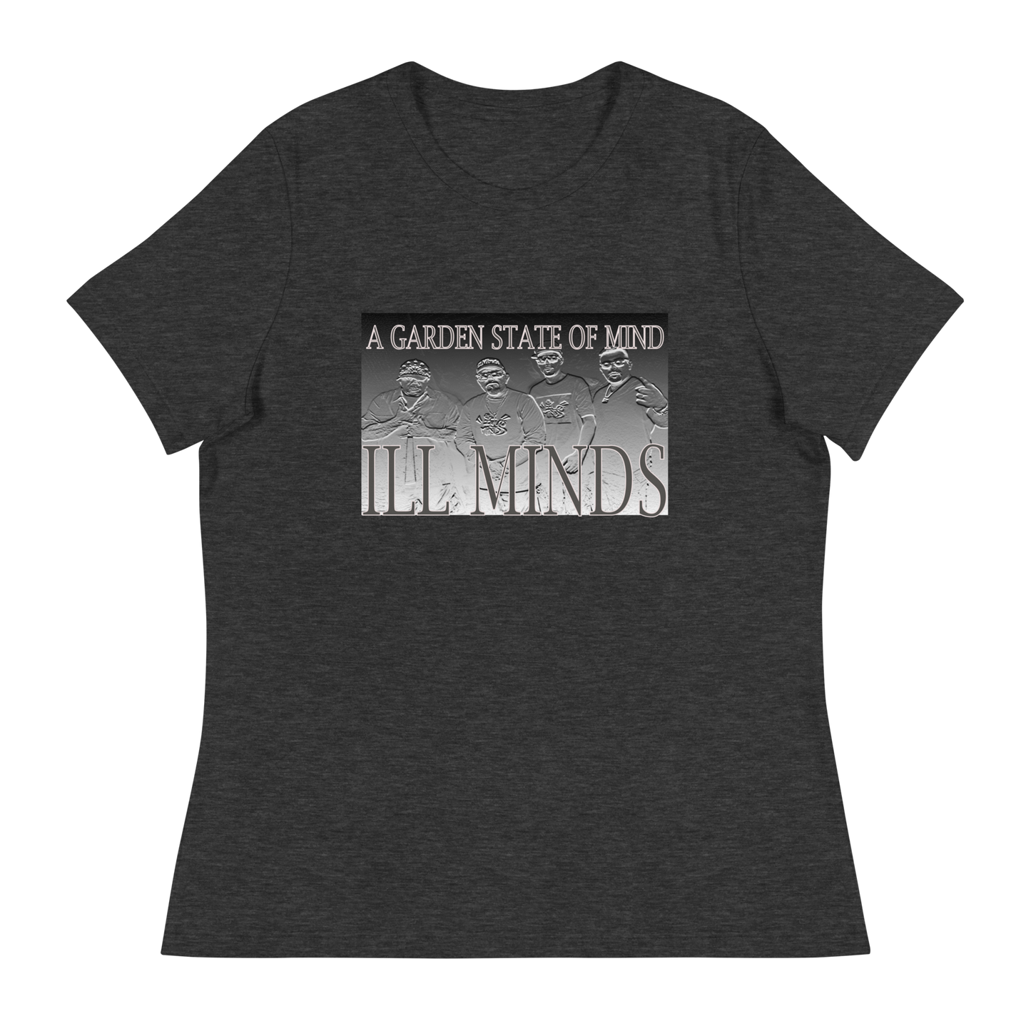 iLL Minds - Engraved Women's Relaxed T-Shirt | Soft & Stylish Hip-Hop Streetwear Tee