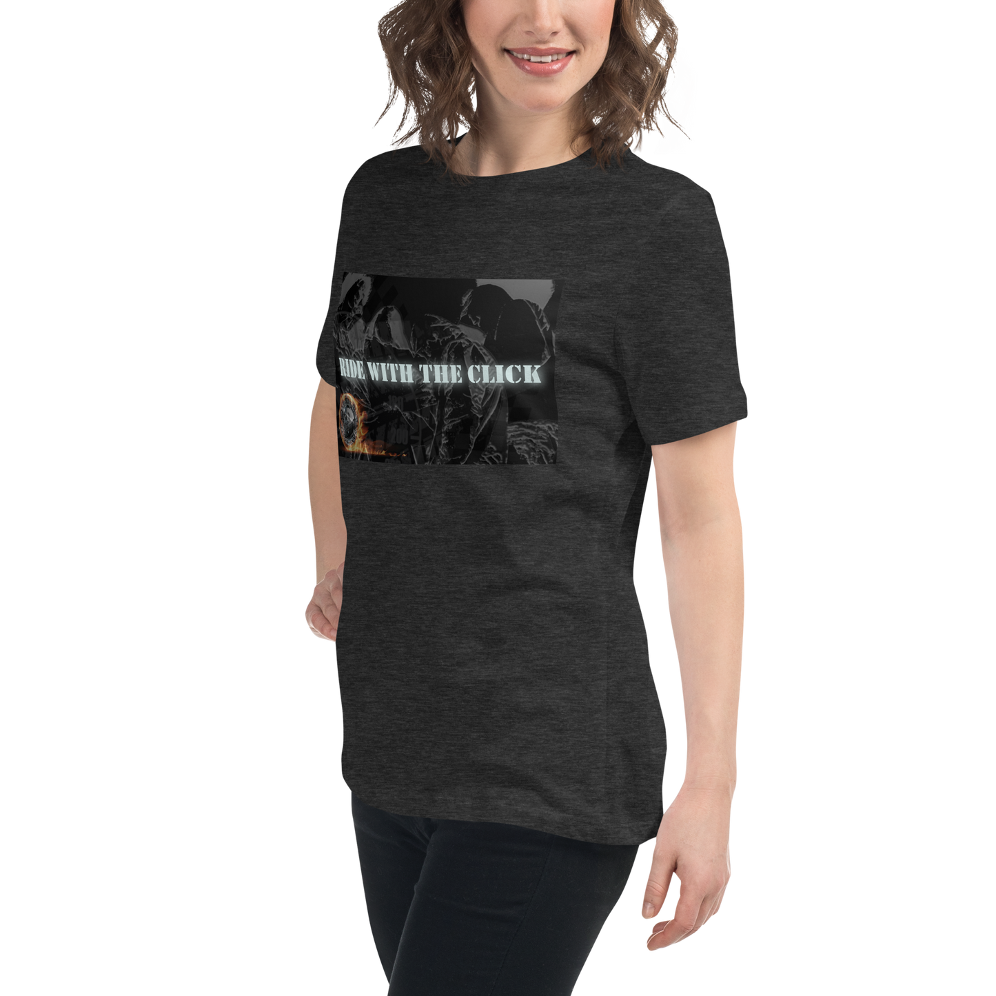 iLL Minds – Ride With The Click - Women's Relaxed T-Shirt | Hip-Hop & Streetwear Tee