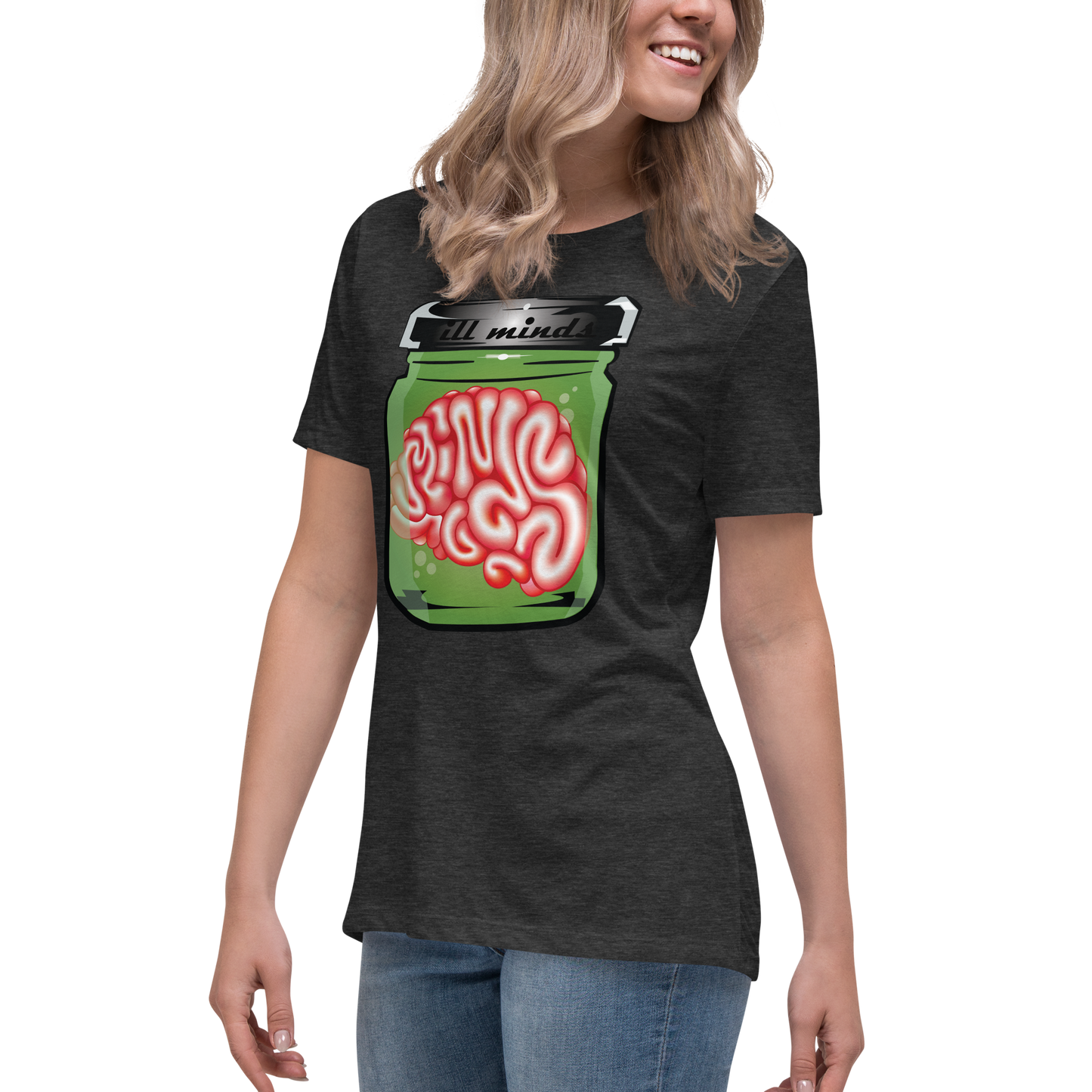 iLL Minds - iLL Jar - Women’s Relaxed Fit T-Shirt – Trendy Hip-Hop Streetwear Tee