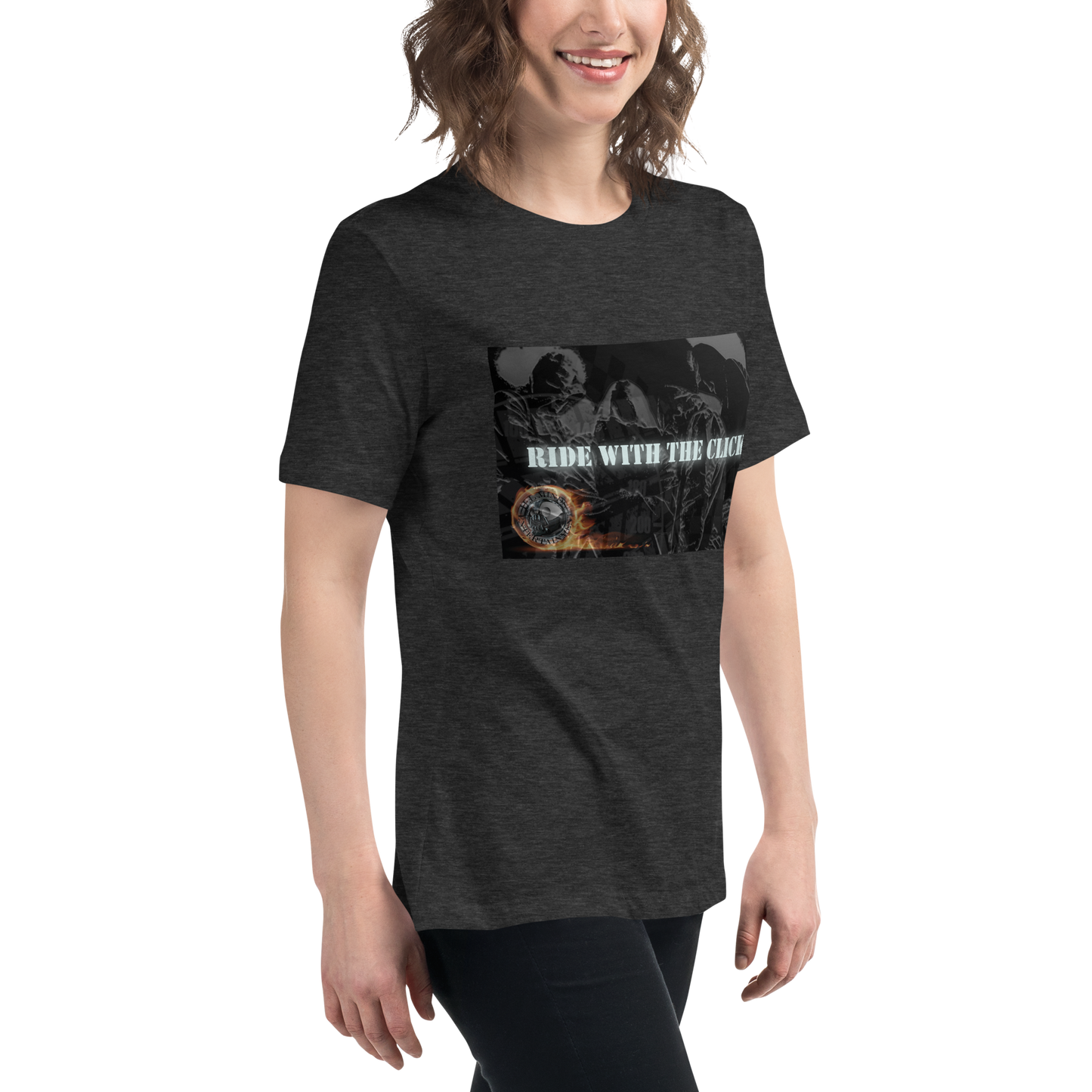 iLL Minds – Ride With The Click - Women's Relaxed T-Shirt | Hip-Hop & Streetwear Tee