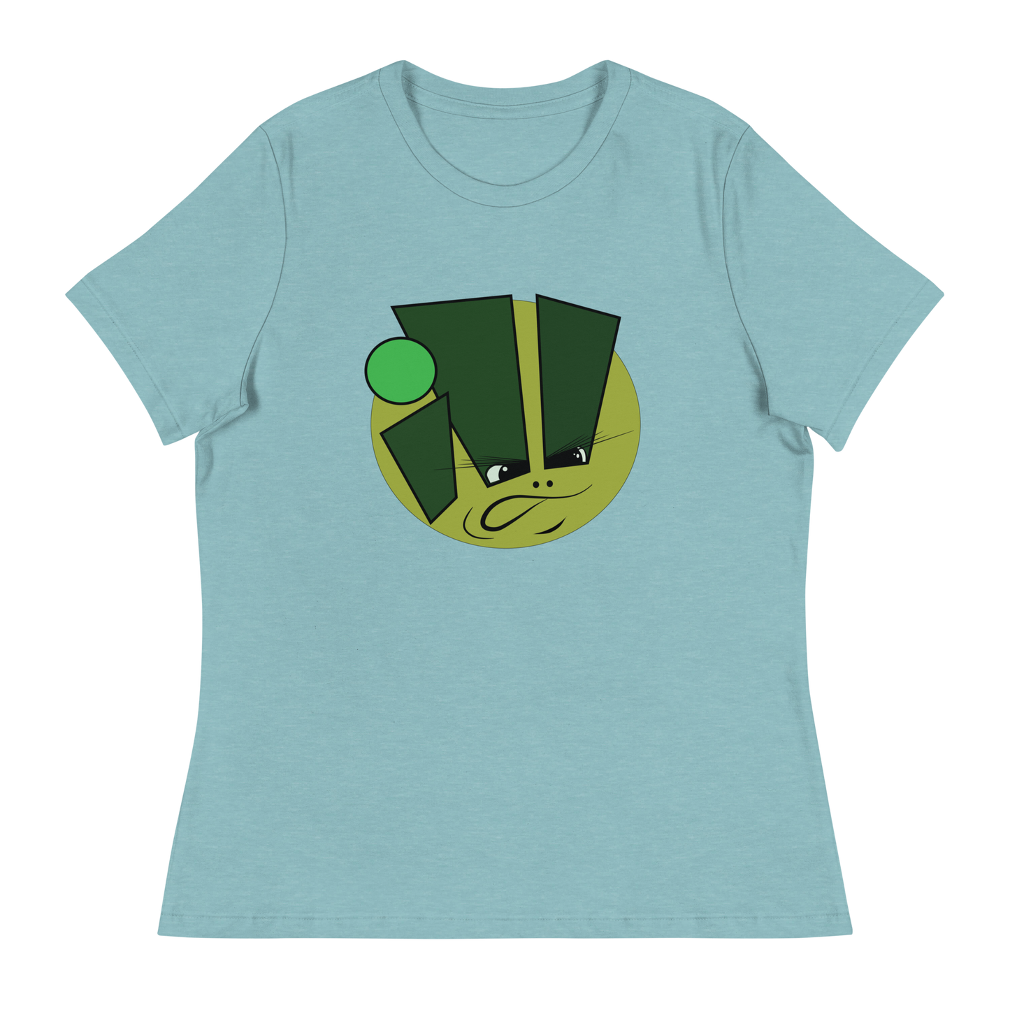 iLL Minds - iLL Face Women's Relaxed T-Shirt - Hip Hop & Rock Style - Soft Cotton Tee