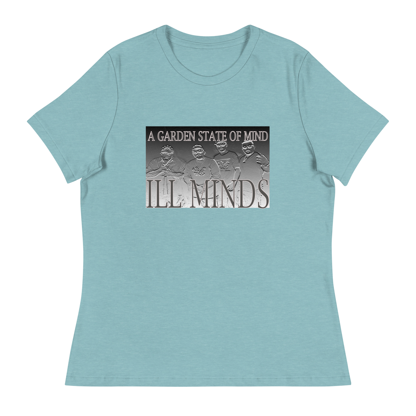 iLL Minds - Engraved Women's Relaxed T-Shirt | Soft & Stylish Hip-Hop Streetwear Tee
