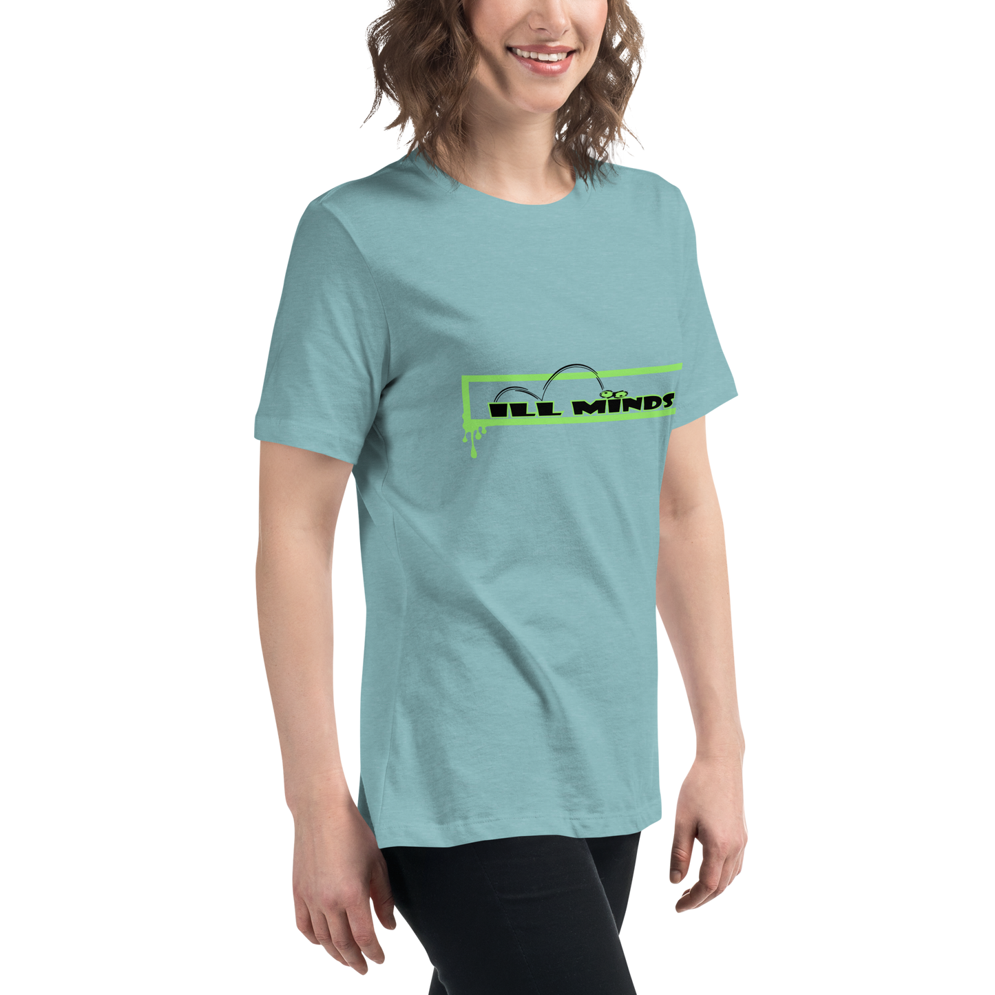 iLL Minds - iLL Eyes - Women's Relaxed Fit T-Shirt – Trendy Hip-Hop Streetwear Tee