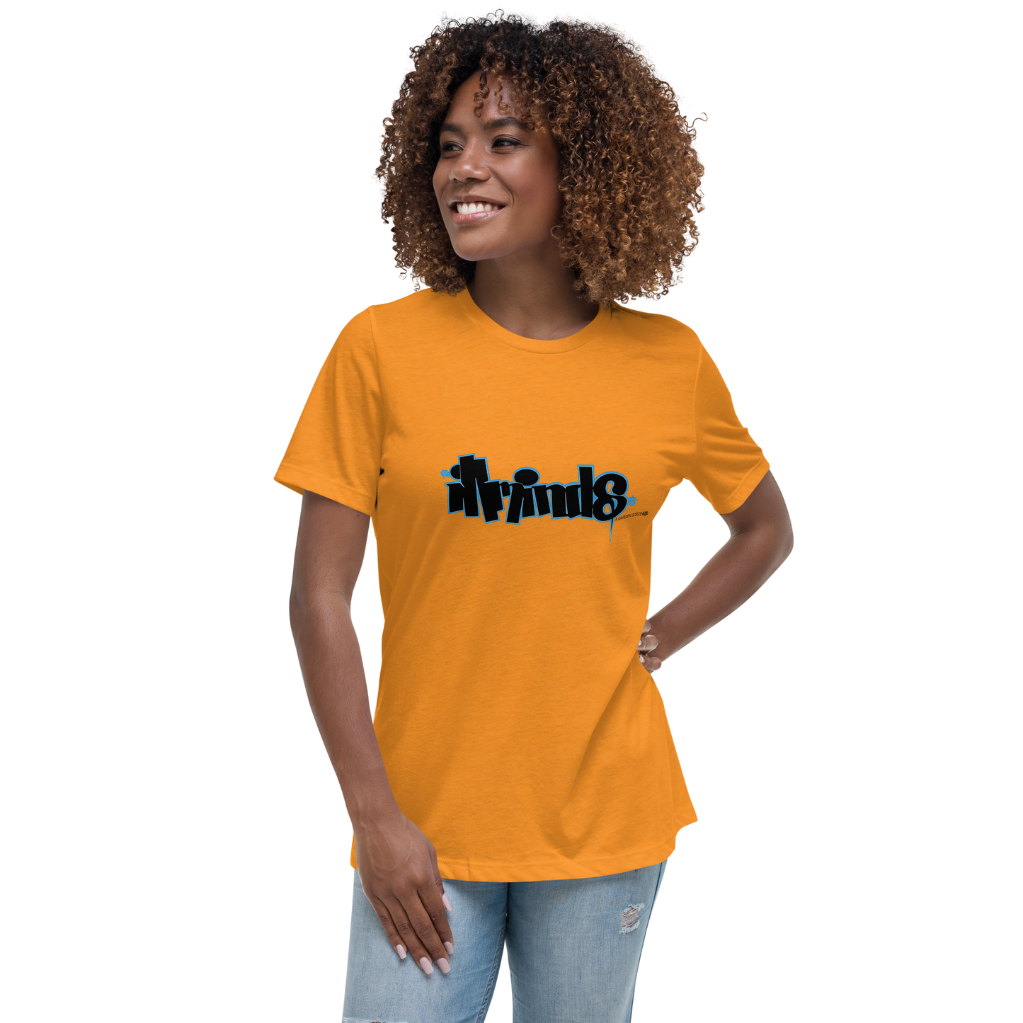 iLL Minds - Garden State Blue Women's T-Shirt | Hip-Hop & Rock Streetwear Tee