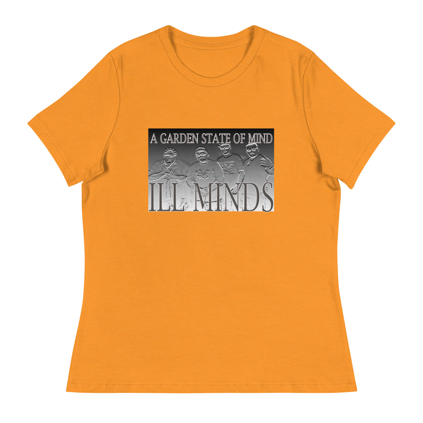 iLL Minds - Engraved Women's Relaxed T-Shirt | Soft & Stylish Hip-Hop Streetwear Tee