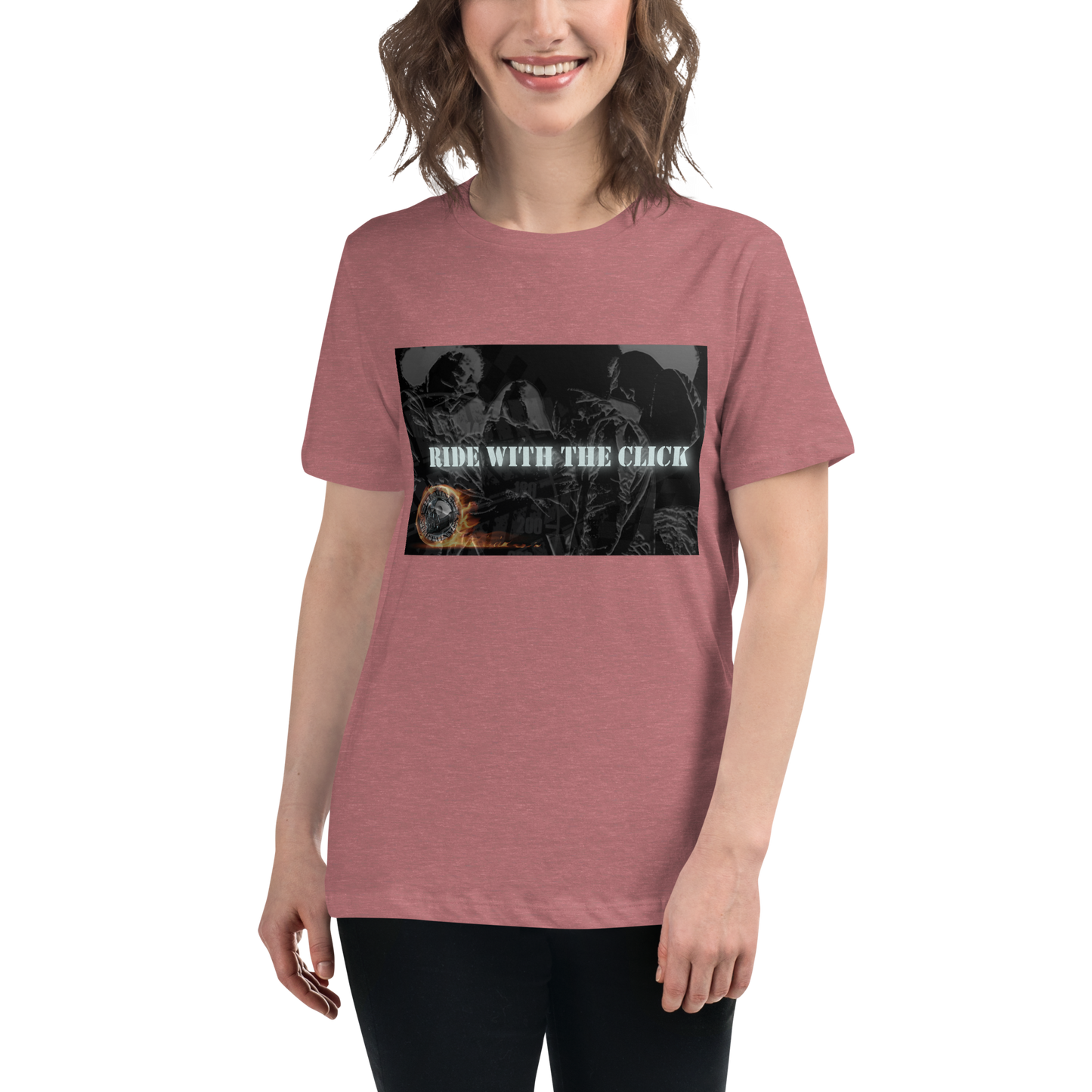 iLL Minds – Ride With The Click - Women's Relaxed T-Shirt | Hip-Hop & Streetwear Tee