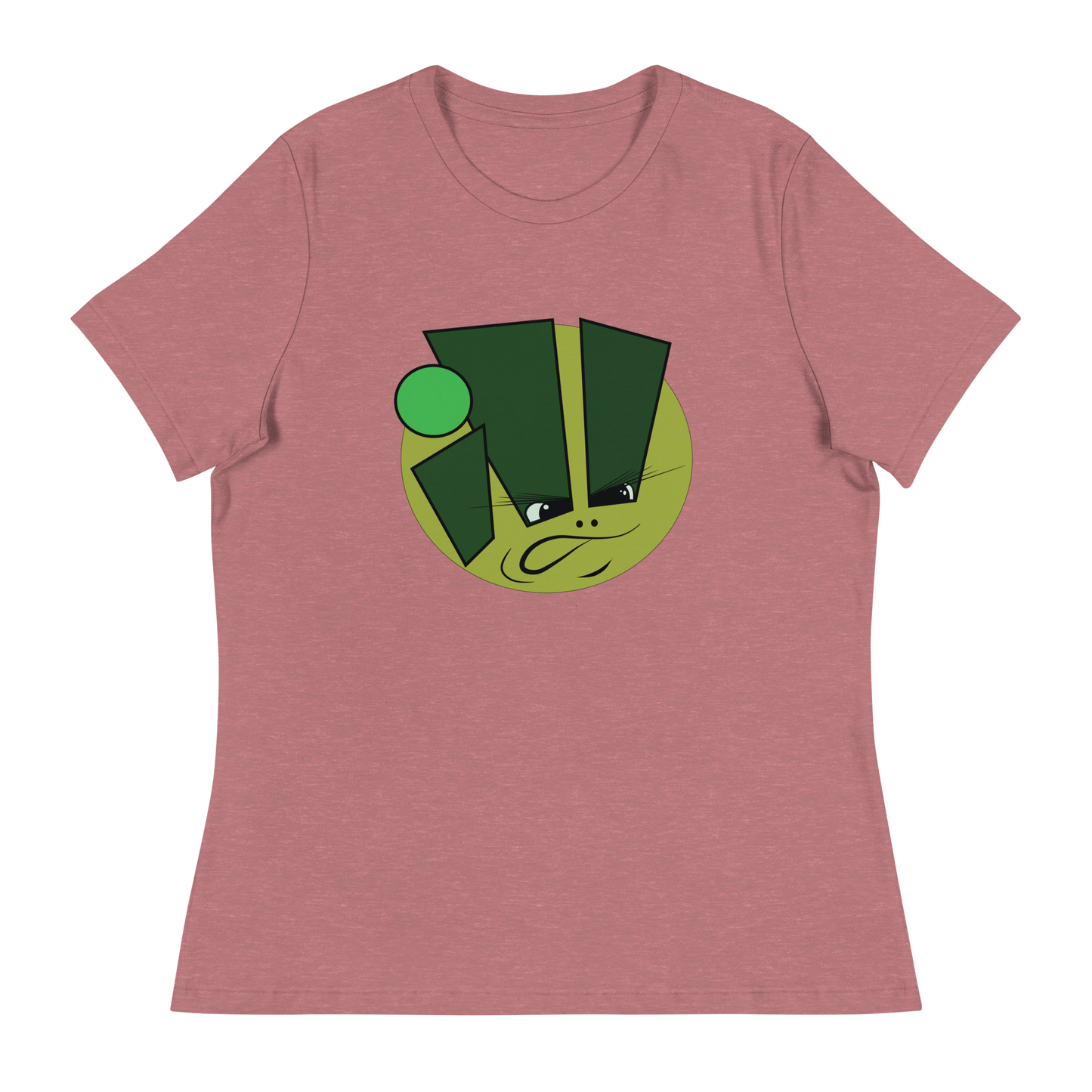 iLL Minds - iLL Face Women's Relaxed T-Shirt - Hip Hop & Rock Style - Soft Cotton Tee