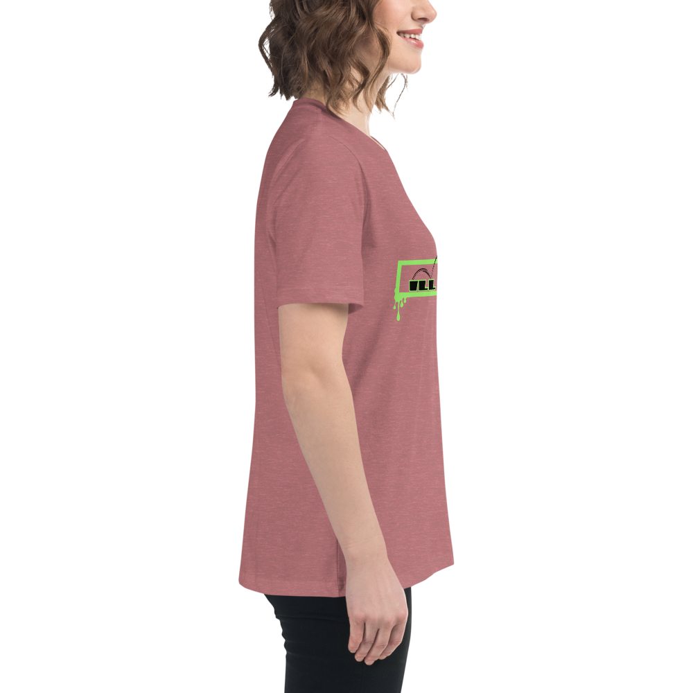 iLL Minds - iLL Eyes - Women's Relaxed Fit T-Shirt – Trendy Hip-Hop Streetwear Tee