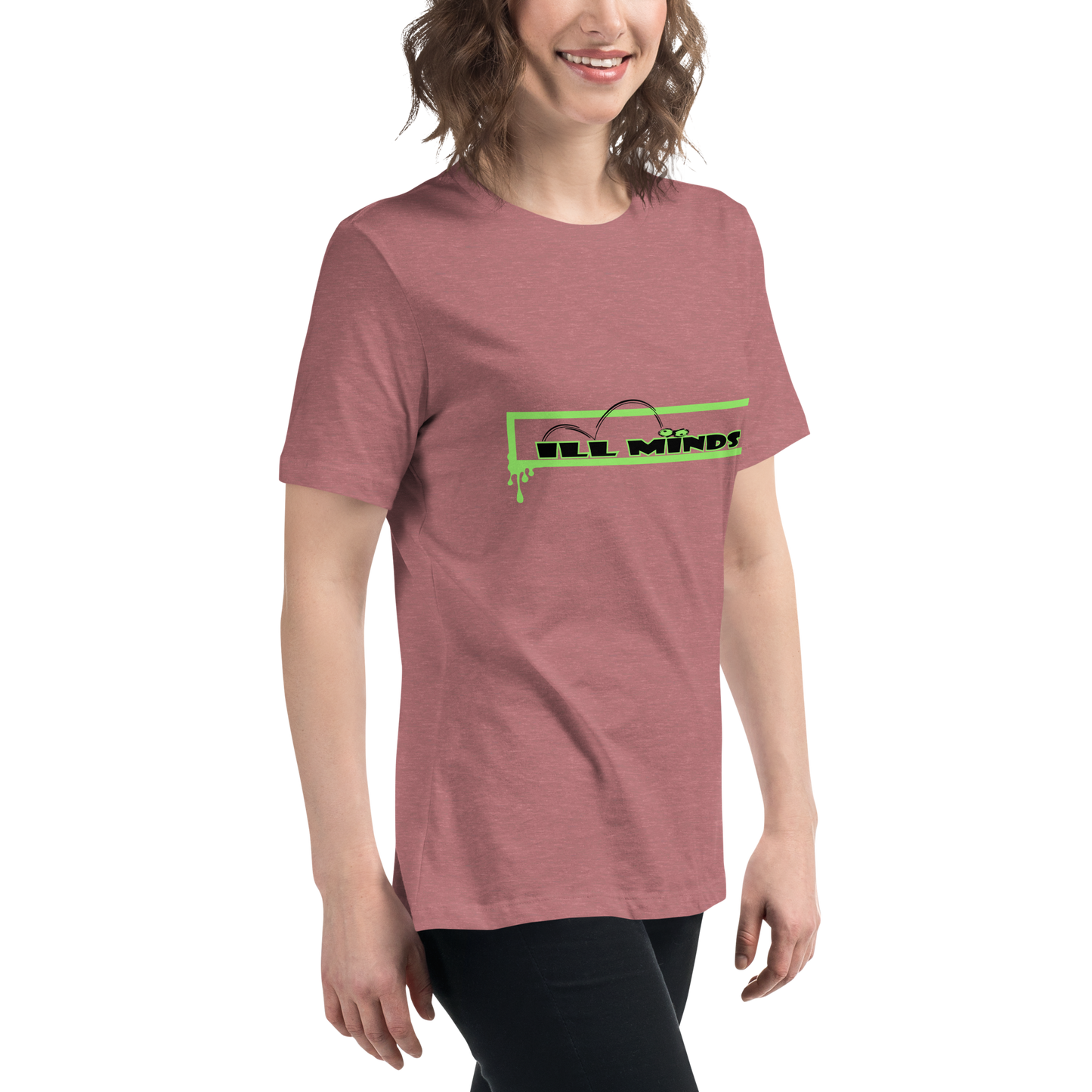 iLL Minds - iLL Eyes - Women's Relaxed Fit T-Shirt – Trendy Hip-Hop Streetwear Tee