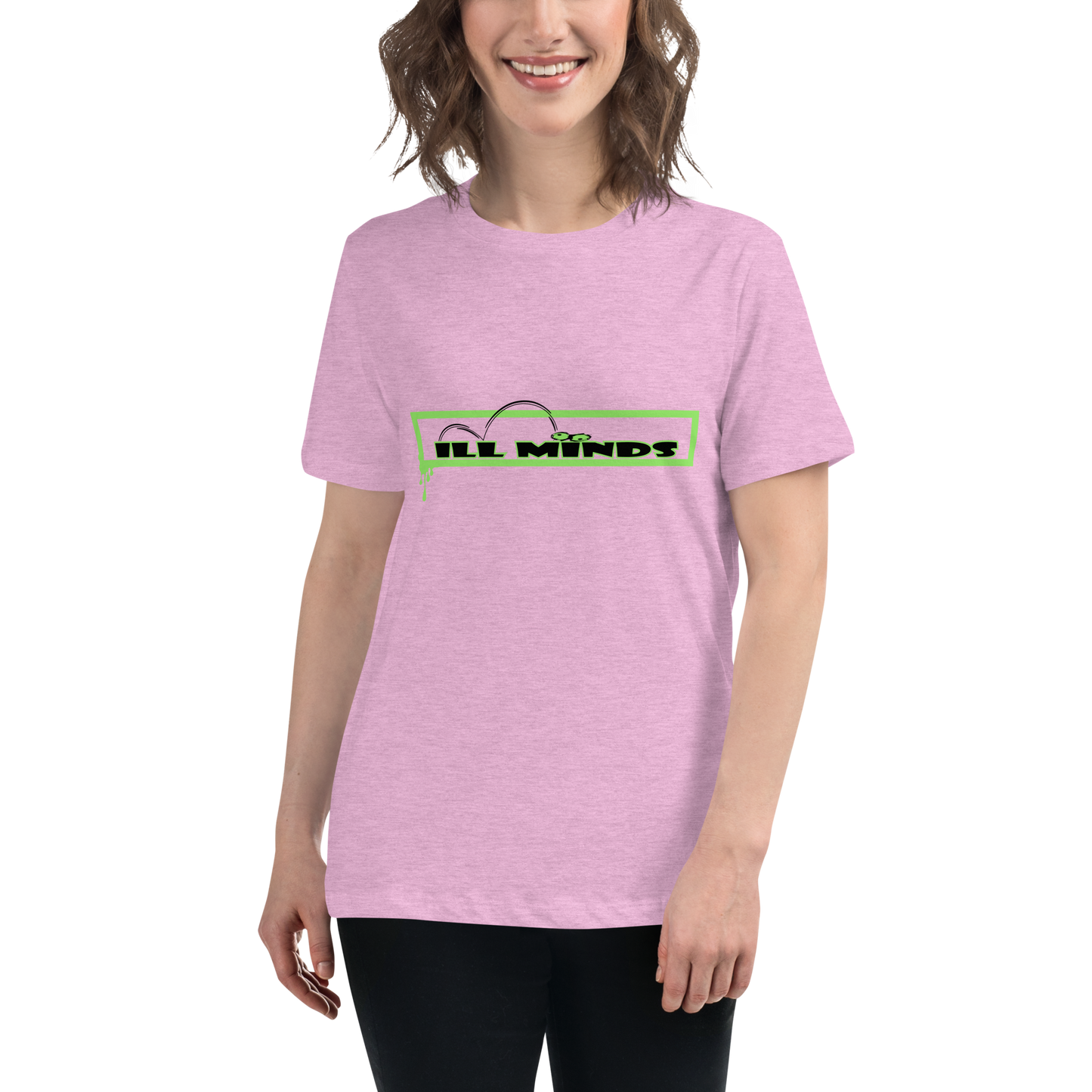 iLL Minds - iLL Eyes - Women's Relaxed Fit T-Shirt – Trendy Hip-Hop Streetwear Tee