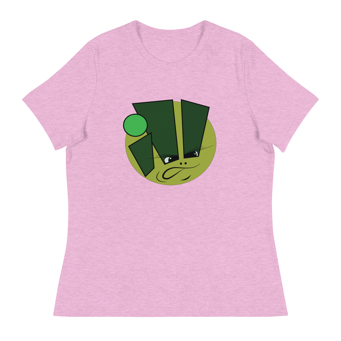 iLL Minds - iLL Face Women's Relaxed T-Shirt - Hip Hop & Rock Style - Soft Cotton Tee