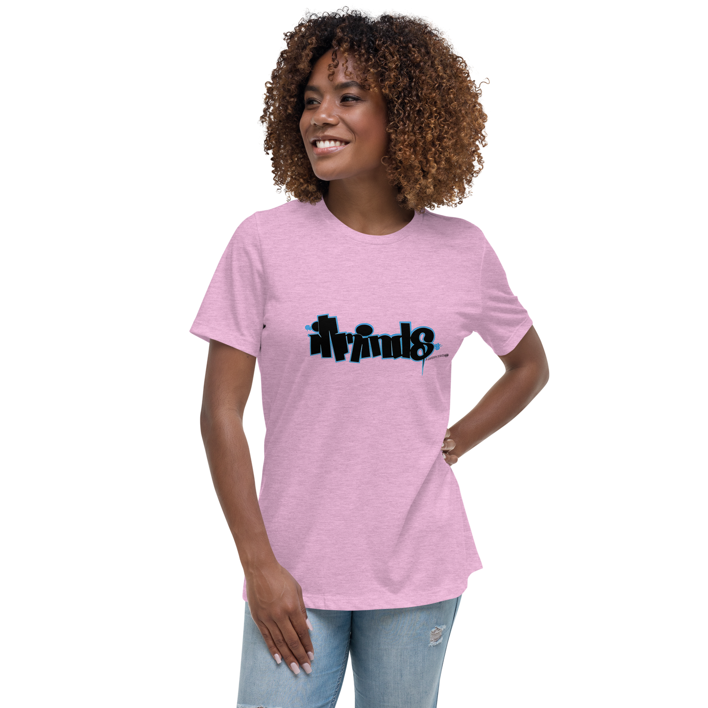 iLL Minds - Garden State Blue Women's T-Shirt | Hip-Hop & Rock Streetwear Tee