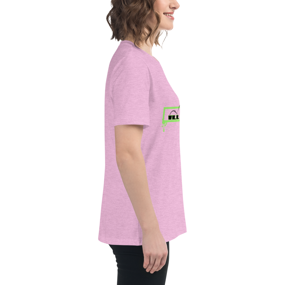 iLL Minds - iLL Eyes - Women's Relaxed Fit T-Shirt – Trendy Hip-Hop Streetwear Tee