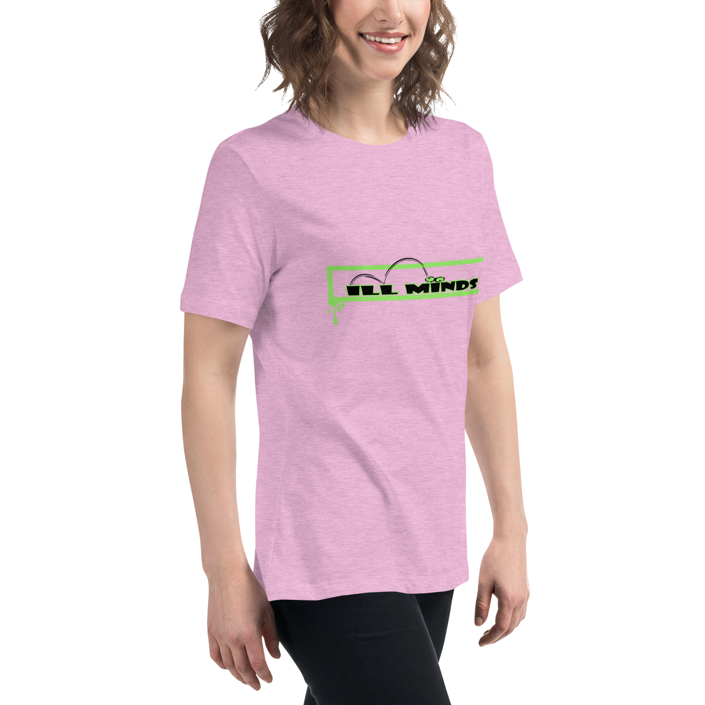 iLL Minds - iLL Eyes - Women's Relaxed Fit T-Shirt – Trendy Hip-Hop Streetwear Tee