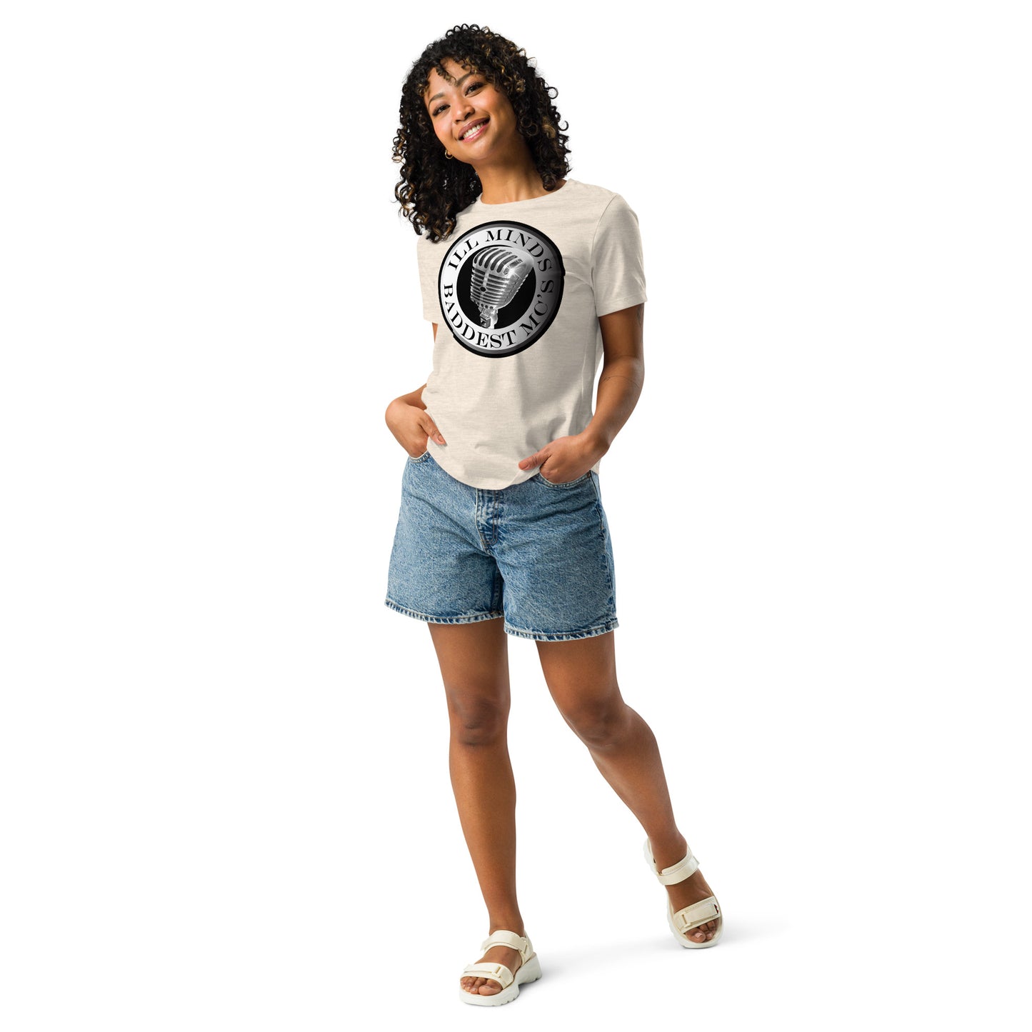 iLL Minds – Baddest MC’s - Women's Relaxed Fit T-Shirt | Hip-Hop & Rap Streetwear Tee