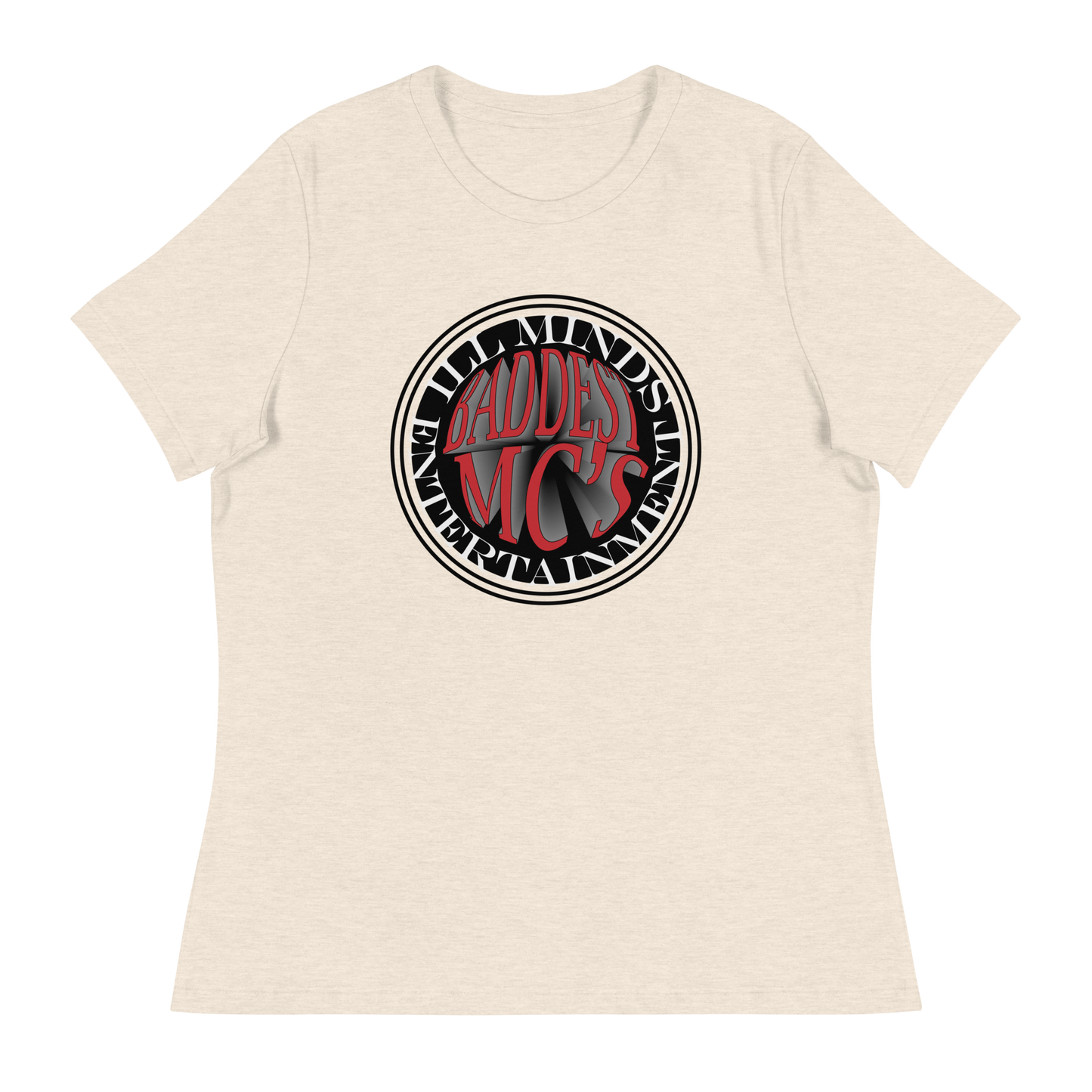 iLL Minds - Baddest MC's 3D - Women's Relaxed T-Shirt – Hip-Hop & Streetwear Fashion