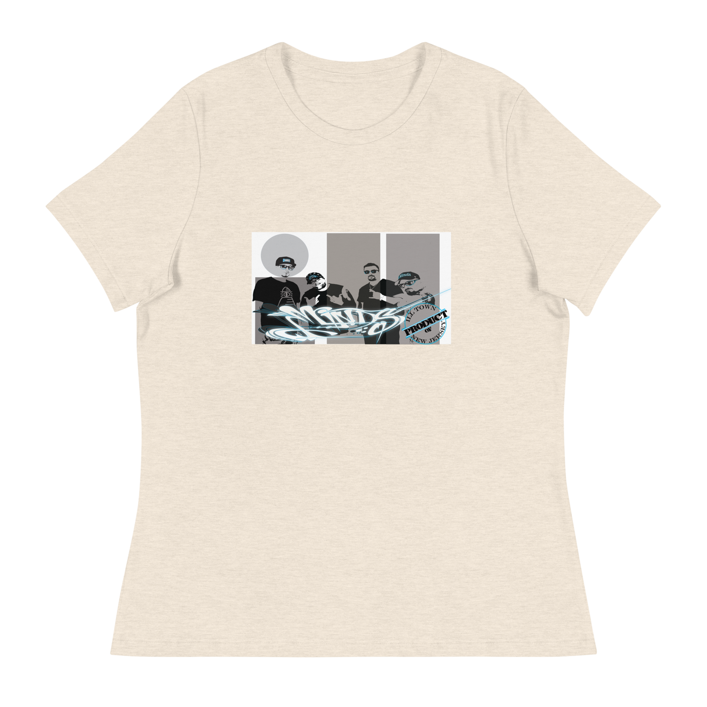 iLL Minds - Banner - Women's Relaxed Fit T-Shirt - Soft Cotton Hip-Hop Style