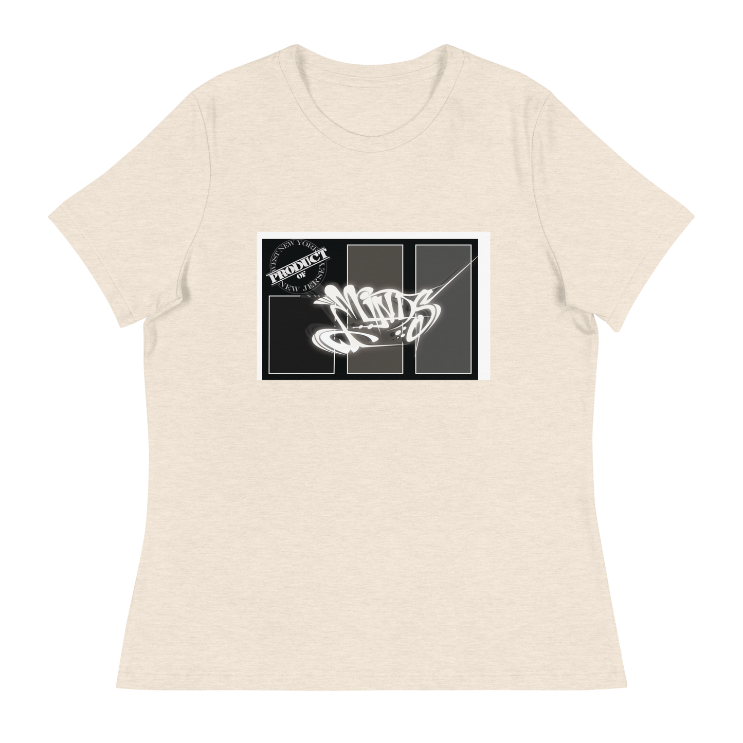iLL Minds - Peace - Women's Relaxed T-Shirt - Soft Cotton Tee - Hip Hop & Rock Graphic - Casual Fit