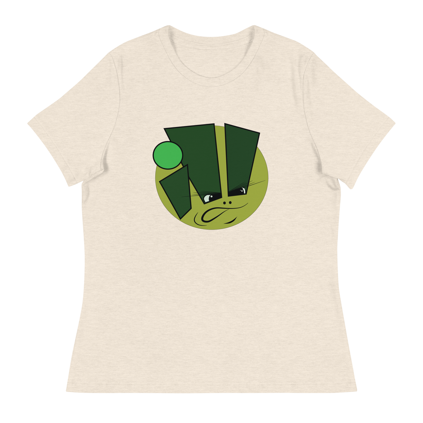iLL Minds - iLL Face Women's Relaxed T-Shirt - Hip Hop & Rock Style - Soft Cotton Tee