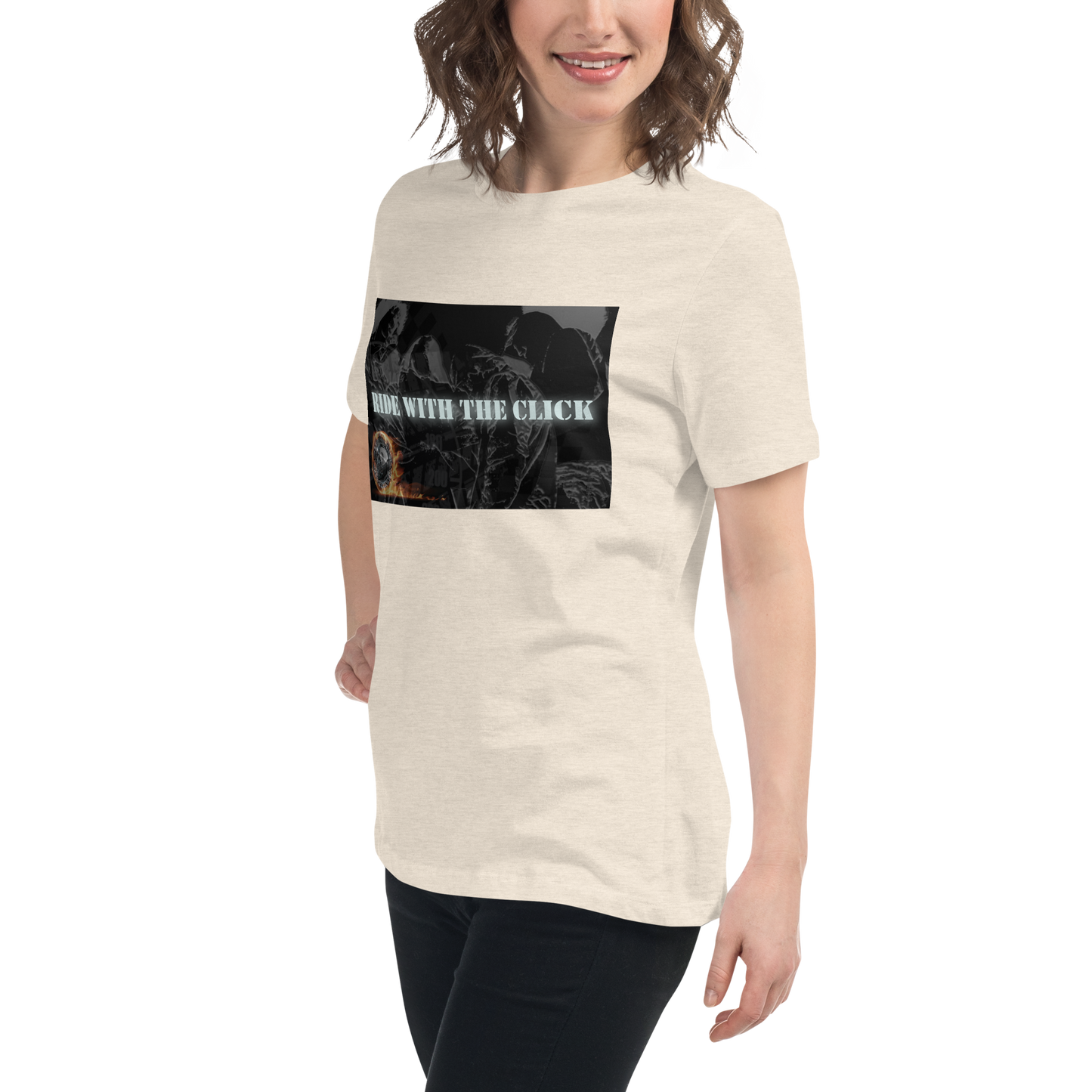 iLL Minds – Ride With The Click - Women's Relaxed T-Shirt | Hip-Hop & Streetwear Tee