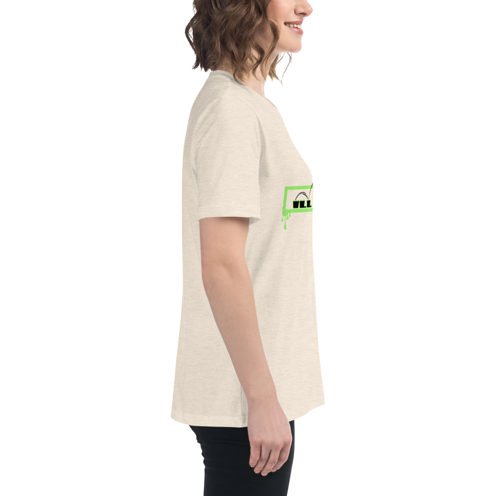 iLL Minds - iLL Eyes - Women's Relaxed Fit T-Shirt – Trendy Hip-Hop Streetwear Tee