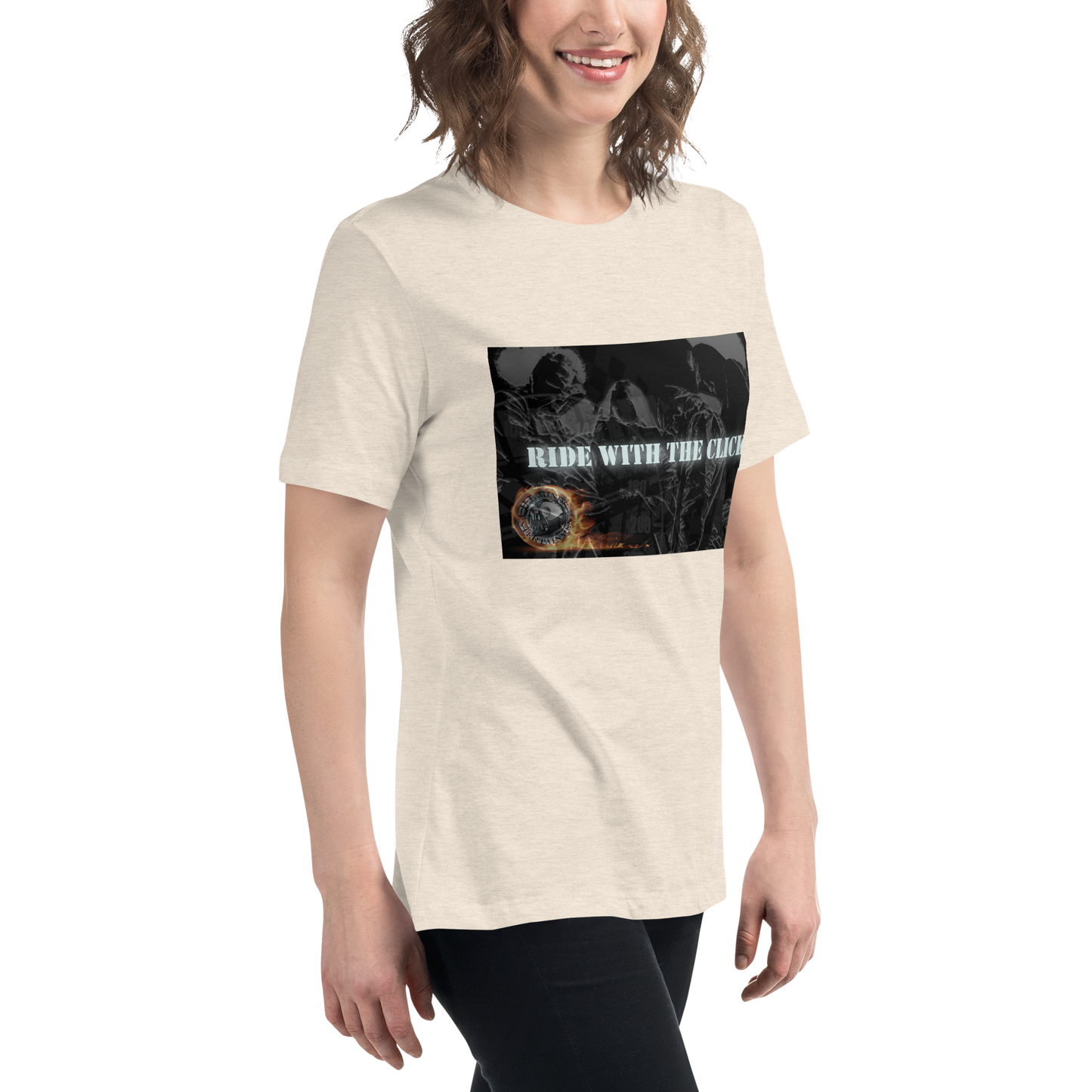 iLL Minds – Ride With The Click - Women's Relaxed T-Shirt | Hip-Hop & Streetwear Tee