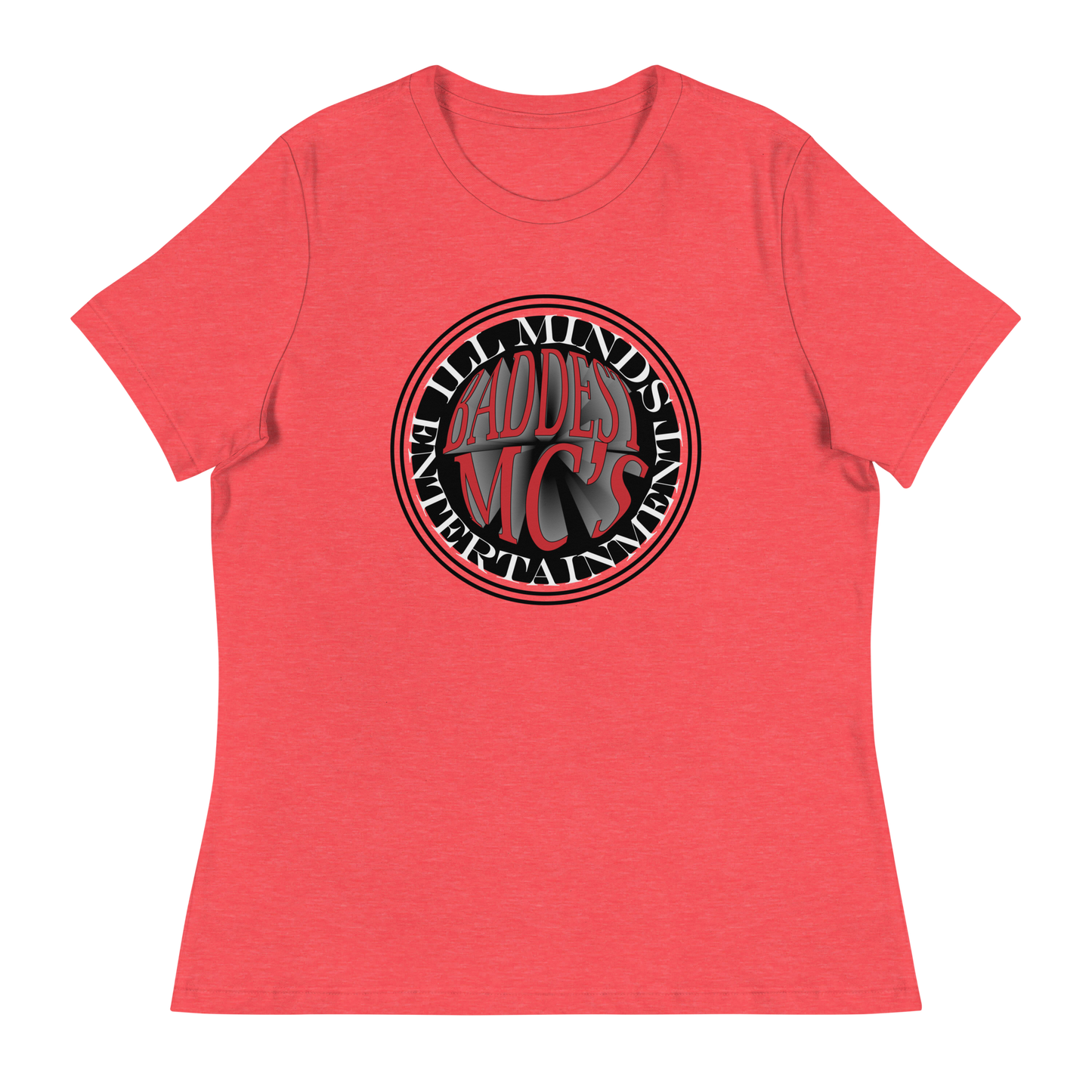 iLL Minds - Baddest MC's 3D - Women's Relaxed T-Shirt – Hip-Hop & Streetwear Fashion
