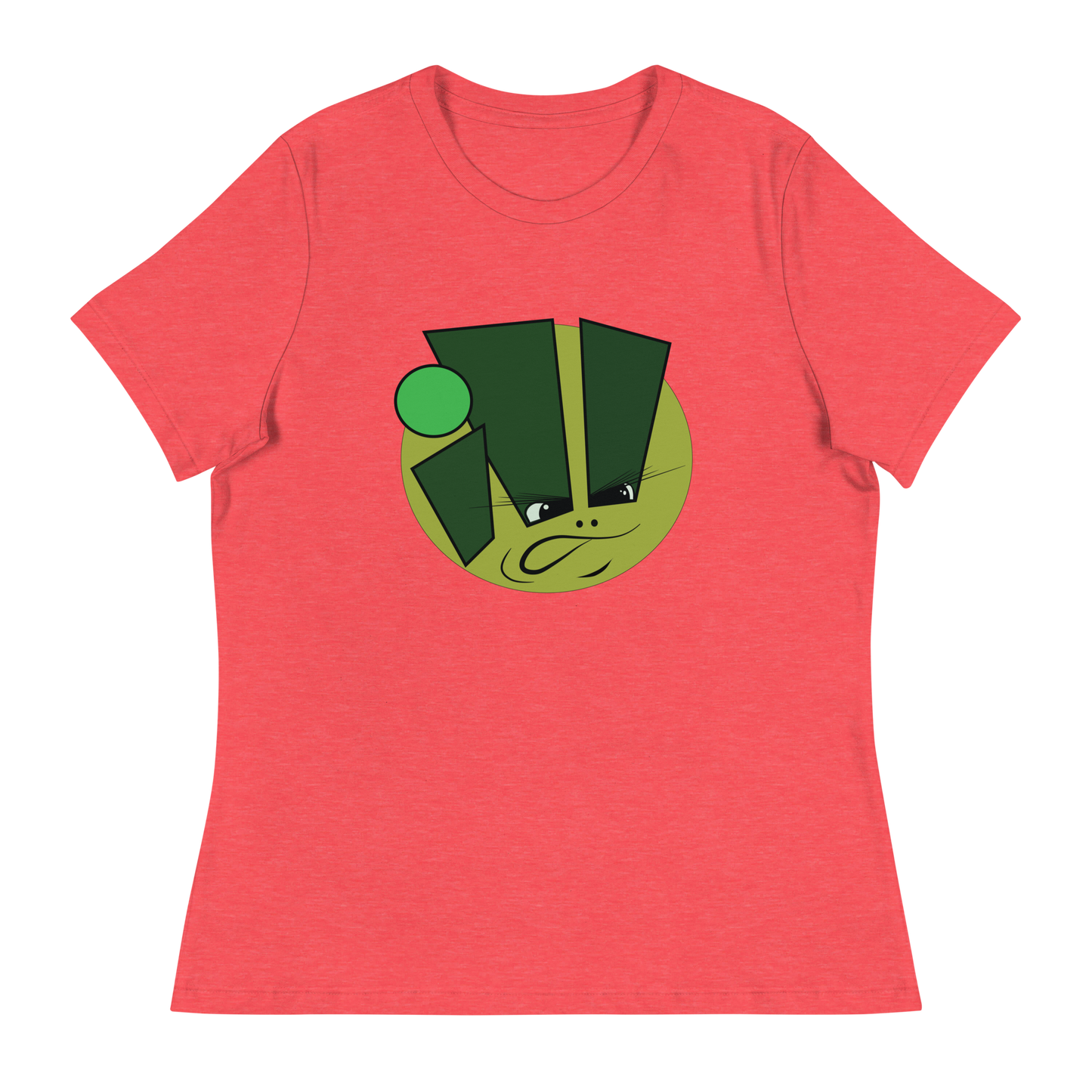 iLL Minds - iLL Face Women's Relaxed T-Shirt - Hip Hop & Rock Style - Soft Cotton Tee