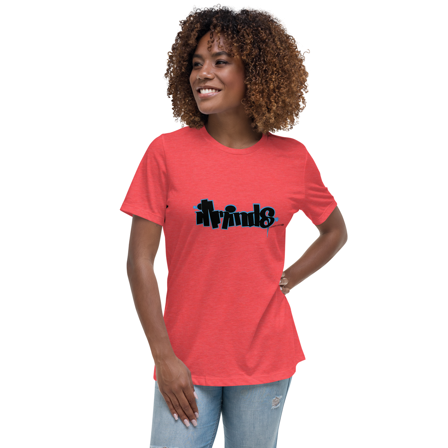 iLL Minds - Garden State Blue Women's T-Shirt | Hip-Hop & Rock Streetwear Tee