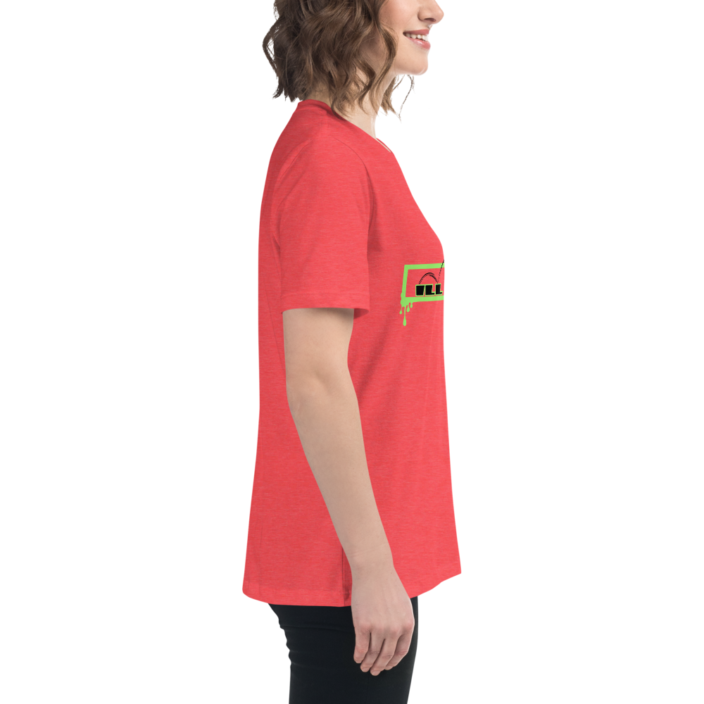 iLL Minds - iLL Eyes - Women's Relaxed Fit T-Shirt – Trendy Hip-Hop Streetwear Tee