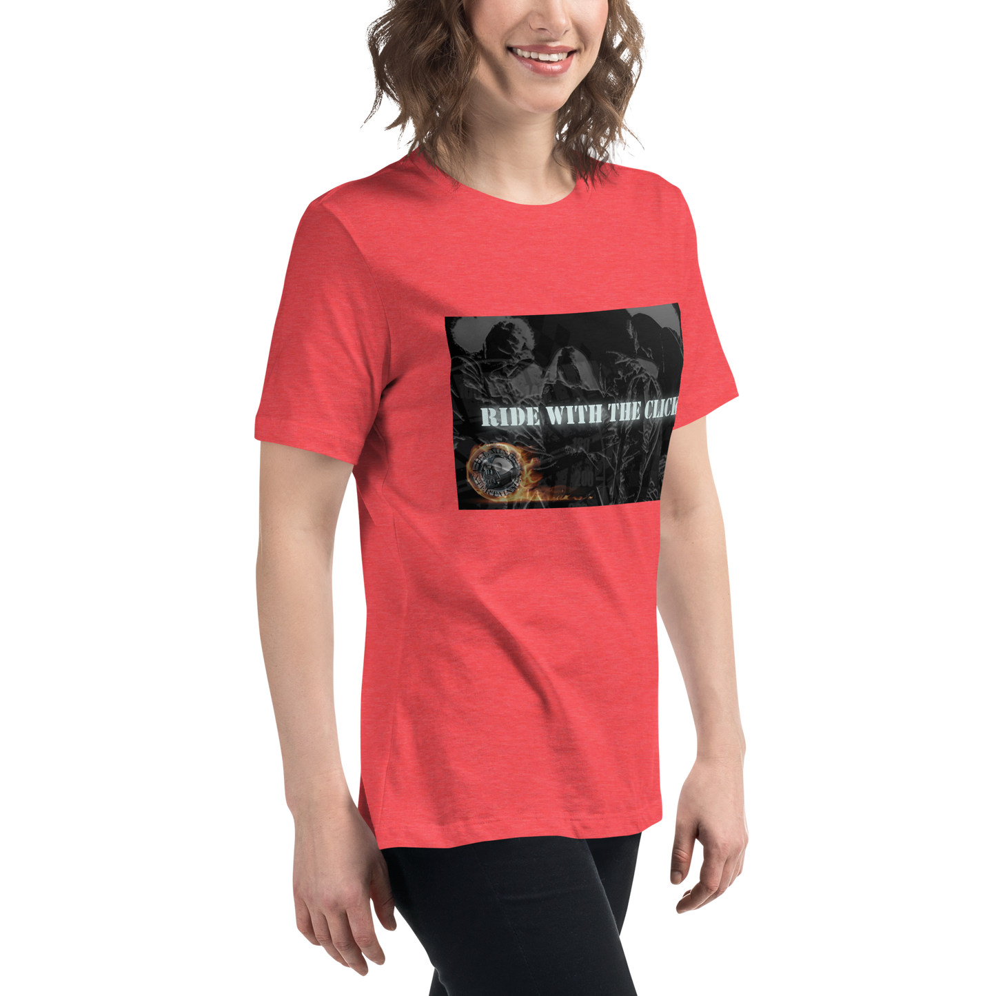 iLL Minds – Ride With The Click - Women's Relaxed T-Shirt | Hip-Hop & Streetwear Tee