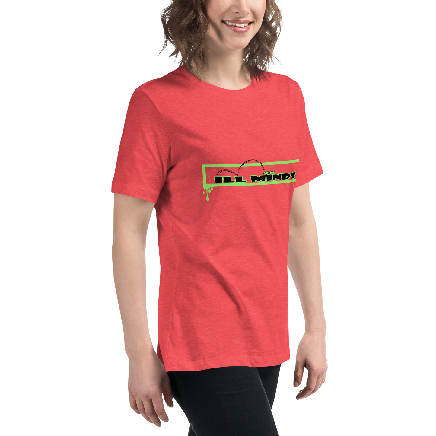 iLL Minds - iLL Eyes - Women's Relaxed Fit T-Shirt – Trendy Hip-Hop Streetwear Tee