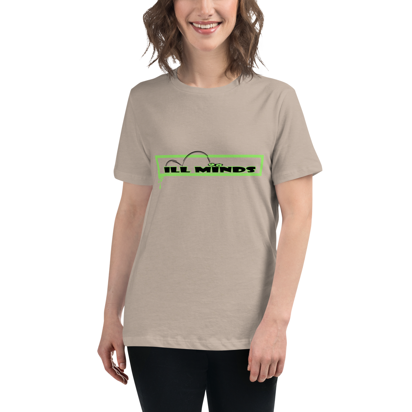 iLL Minds - iLL Eyes - Women's Relaxed Fit T-Shirt – Trendy Hip-Hop Streetwear Tee