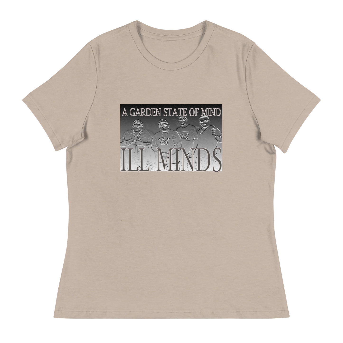 iLL Minds - Engraved Women's Relaxed T-Shirt | Soft & Stylish Hip-Hop Streetwear Tee
