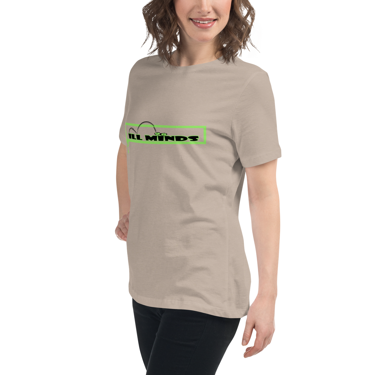 iLL Minds - iLL Eyes - Women's Relaxed Fit T-Shirt – Trendy Hip-Hop Streetwear Tee