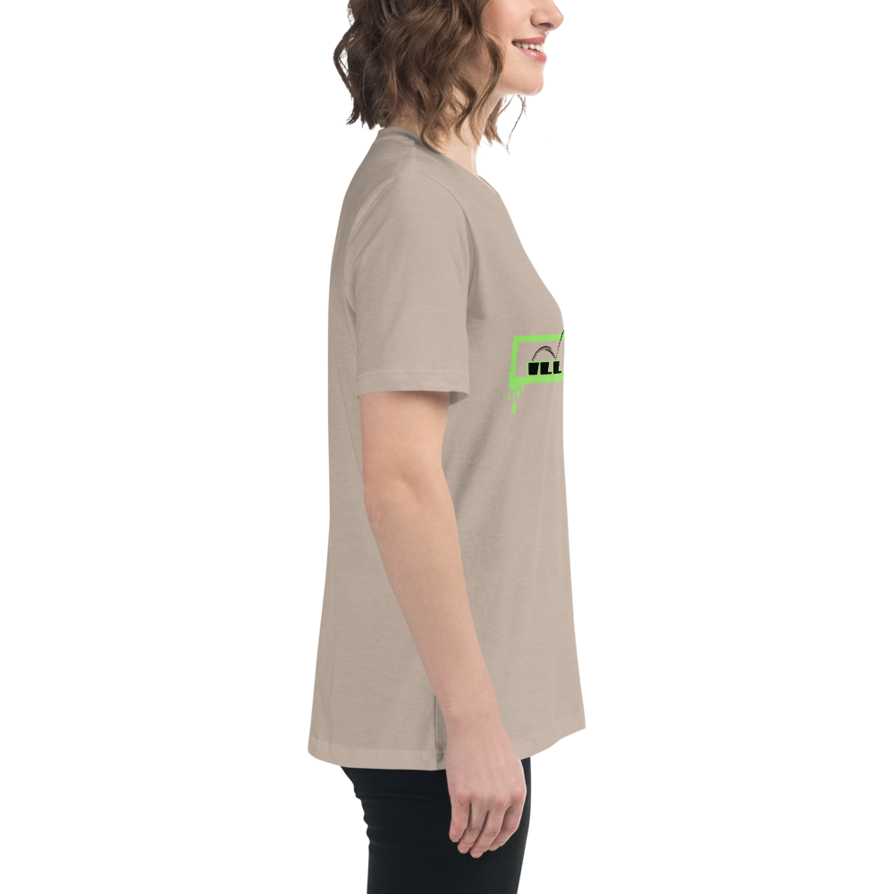 iLL Minds - iLL Eyes - Women's Relaxed Fit T-Shirt – Trendy Hip-Hop Streetwear Tee