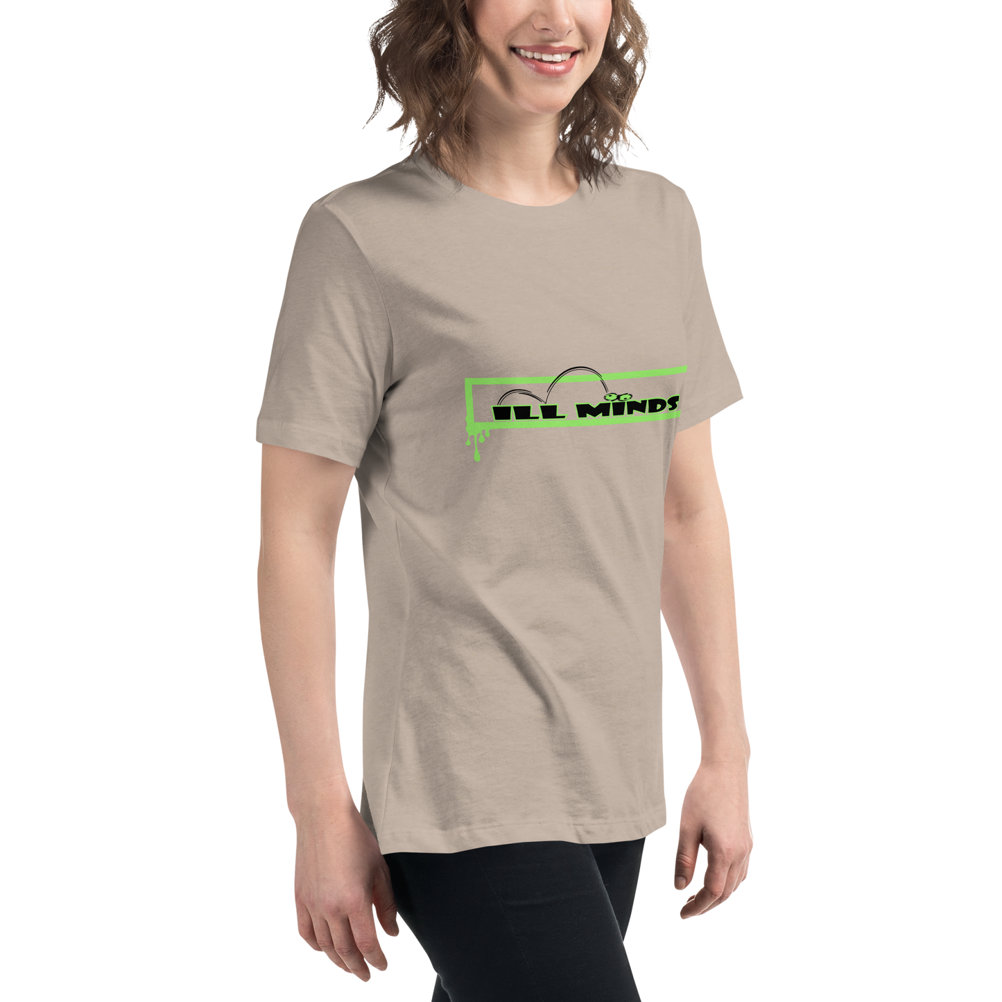 iLL Minds - iLL Eyes - Women's Relaxed Fit T-Shirt – Trendy Hip-Hop Streetwear Tee