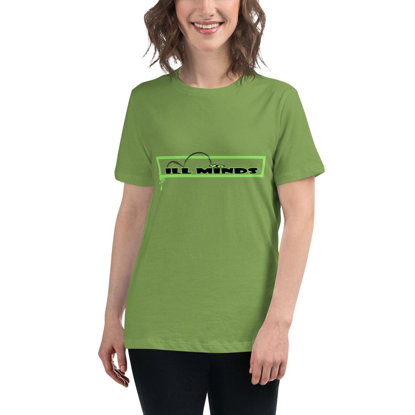 iLL Minds - iLL Eyes - Women's Relaxed Fit T-Shirt – Trendy Hip-Hop Streetwear Tee