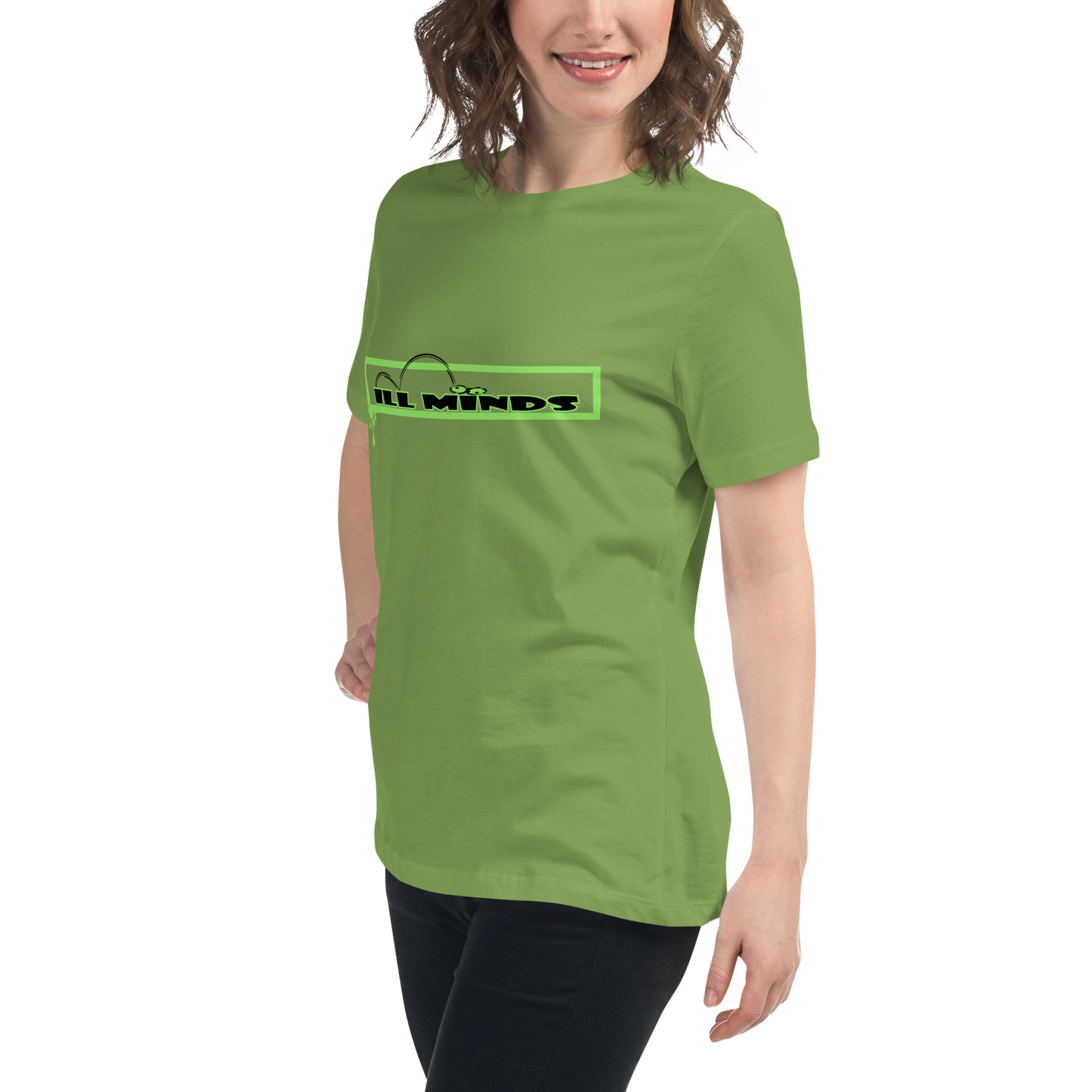 iLL Minds - iLL Eyes - Women's Relaxed Fit T-Shirt – Trendy Hip-Hop Streetwear Tee