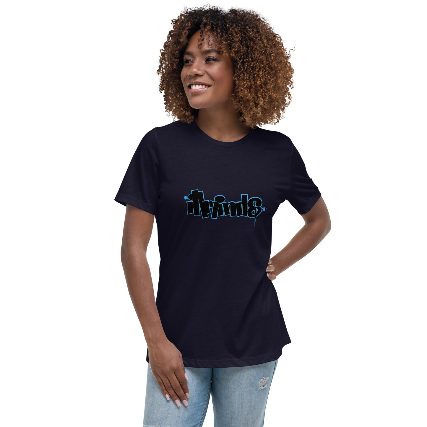 iLL Minds - Garden State Blue Women's T-Shirt | Hip-Hop & Rock Streetwear Tee