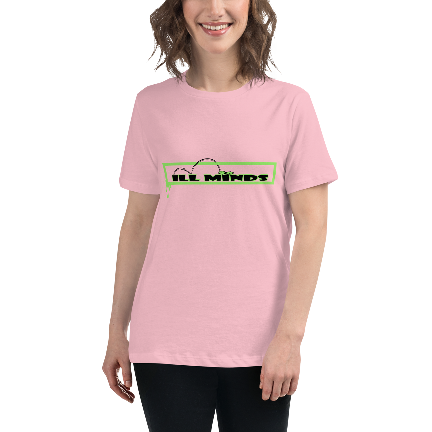 iLL Minds - iLL Eyes - Women's Relaxed Fit T-Shirt – Trendy Hip-Hop Streetwear Tee